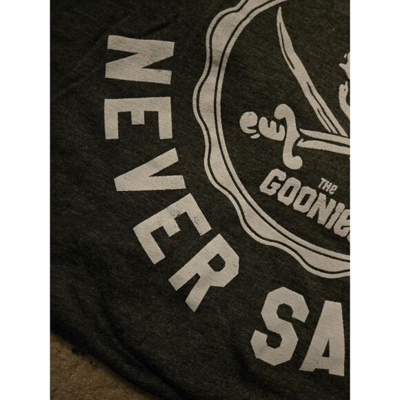 The Goonies Never Say Die T-Shirt Men’s M Gray – Ripple Junction Classic - Picture 4 of 6